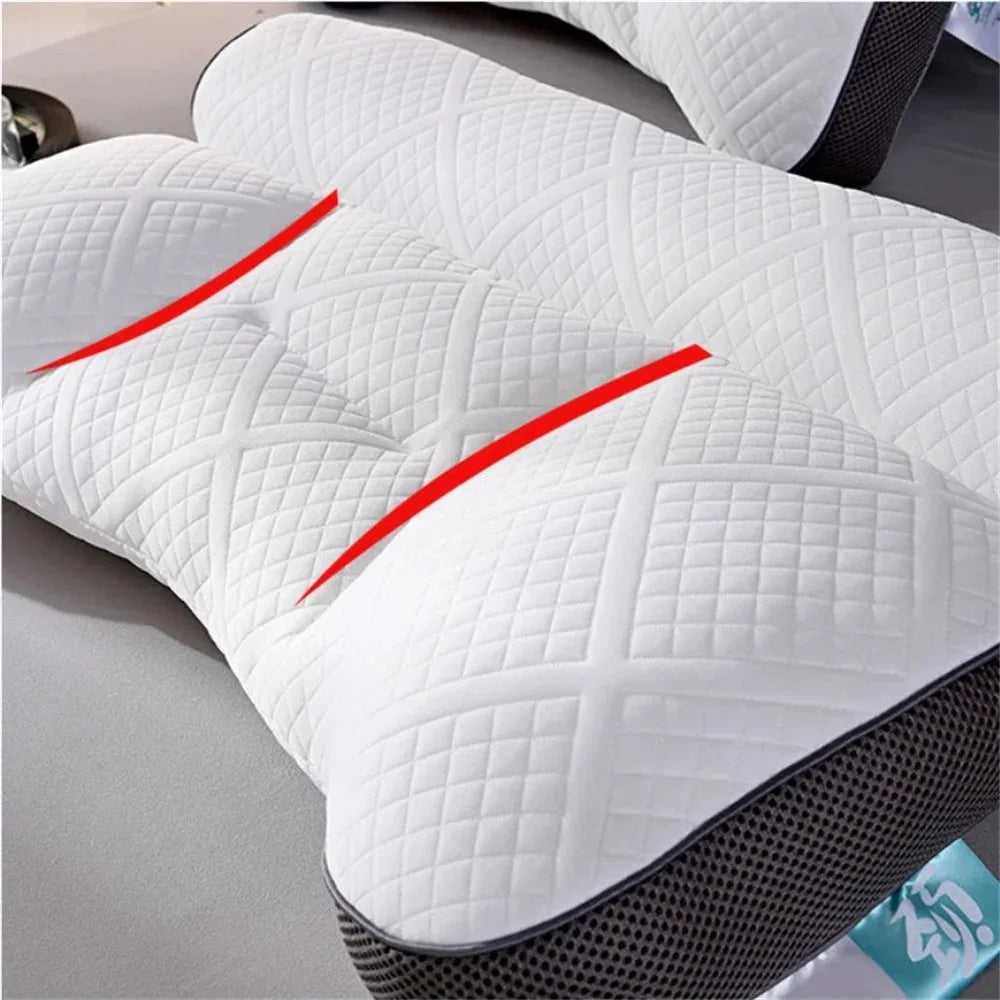 Orthopedic Neck Pillow with Gentle Massage Effec