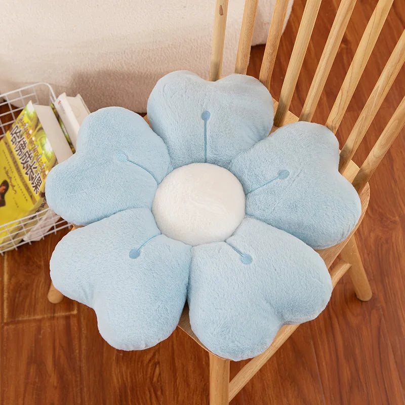 Daisy Flower Plush Pillow