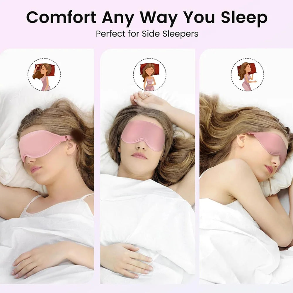 3D Contoured Sleep Mask