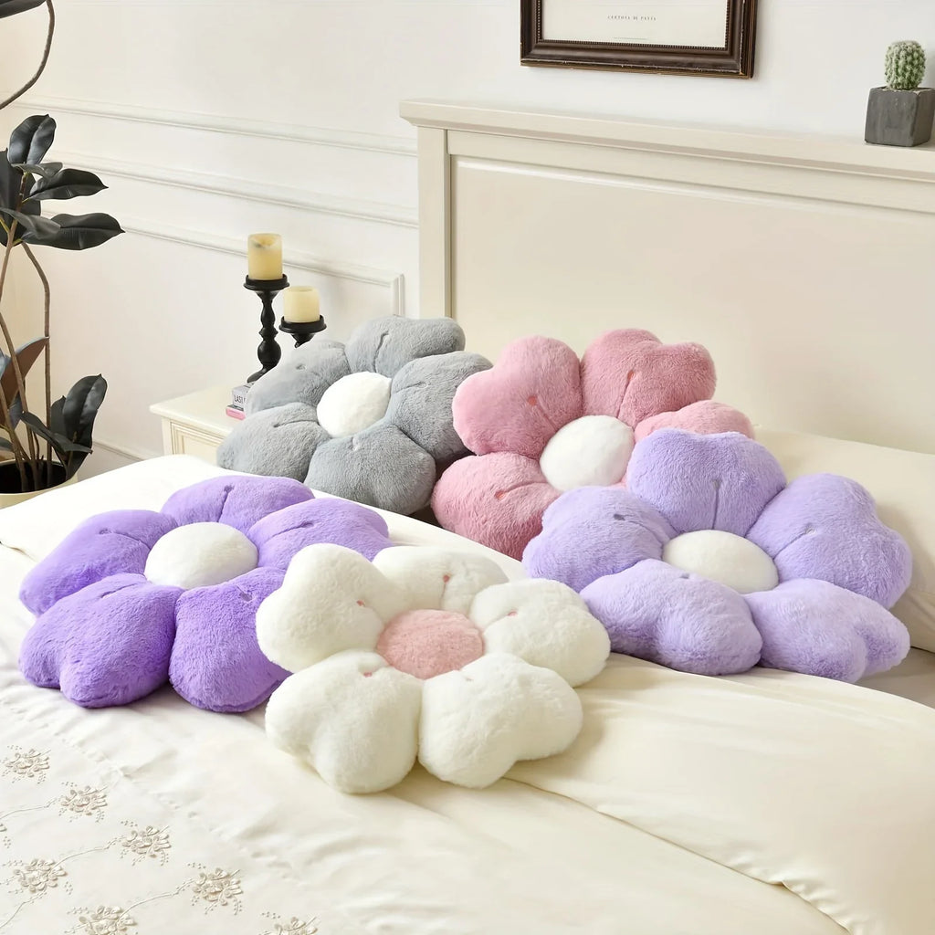 Daisy Flower Plush Pillow