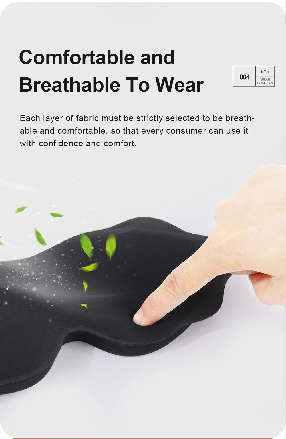 3D Contoured Sleep Mask