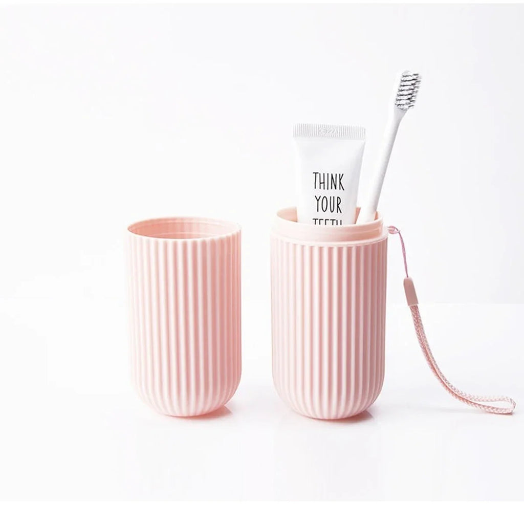 Portable Toothbrush & Toothpaste Travel Cas