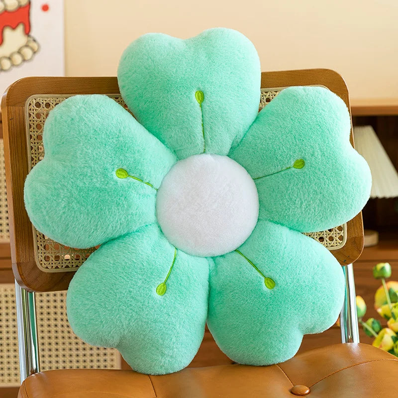 Daisy Flower Plush Pillow