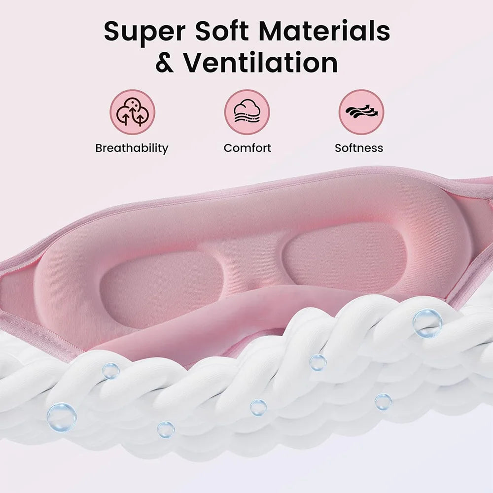 3D Contoured Sleep Mask