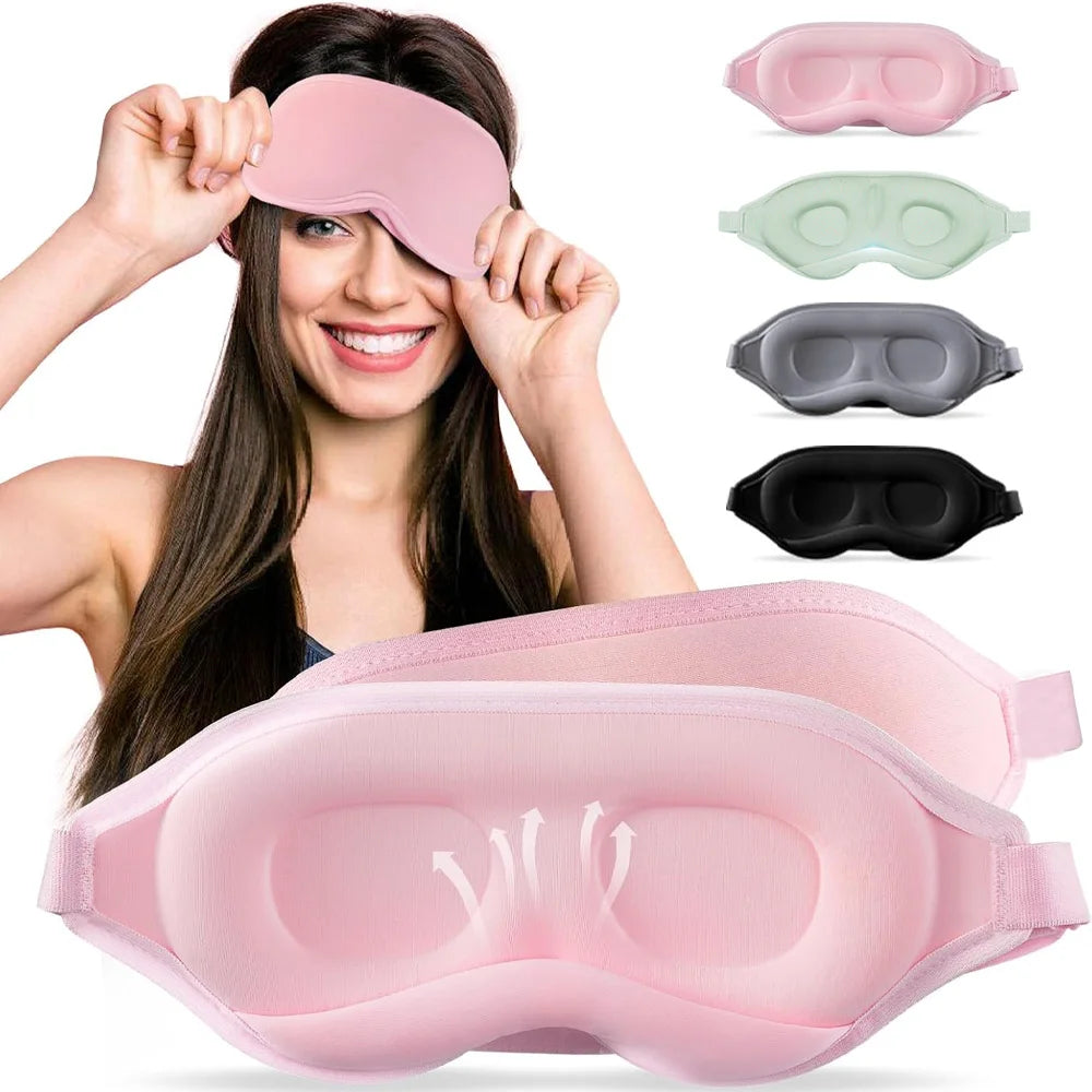 3D Contoured Sleep Mask
