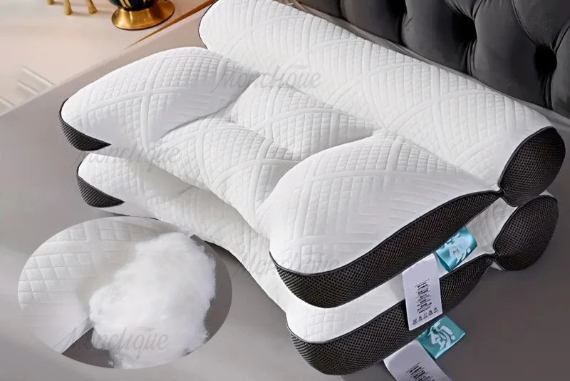 Orthopedic Neck Pillow with Gentle Massage Effec